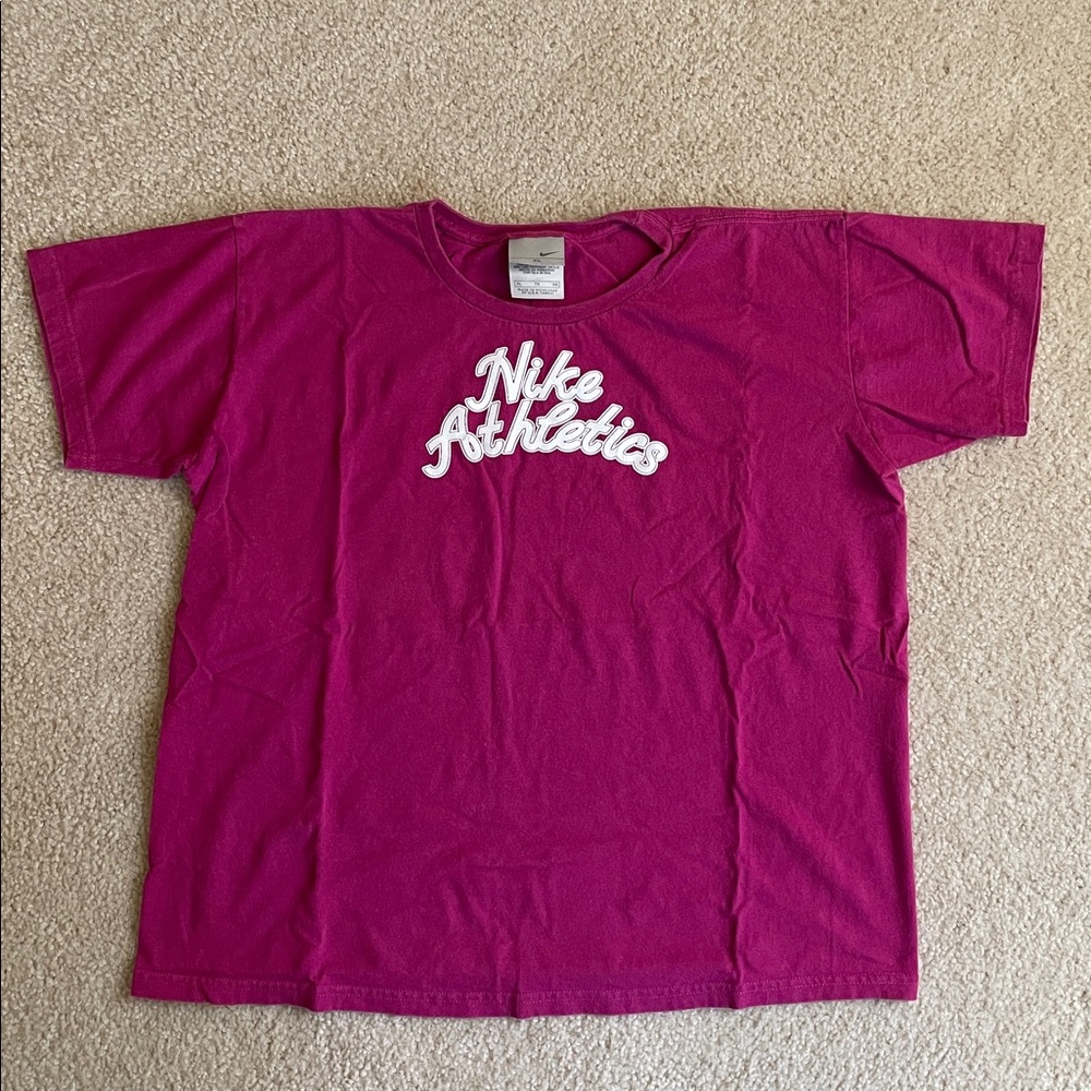 Nike Athletics Magenta Tee